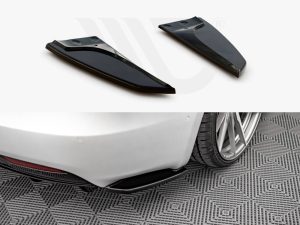 Maxton Rear Side Splitters Tesla Model S Facelift Models