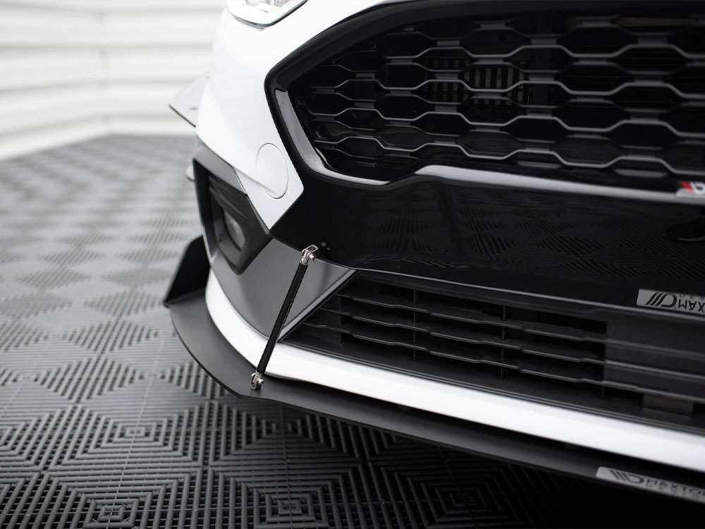 Maxton front racing splitter v1 ford fiesta mk8 st/st-line 5 Maxton front racing splitter v1 ford fiesta mk8 st/st-line - image 5