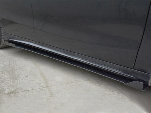 Maxton Side Skirts Diffusers V1 Mercedes CLA A45 AMG C117 Facelift Models (2017+)