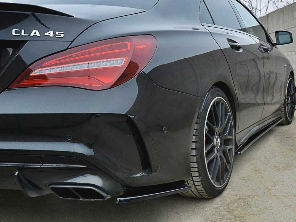 Maxton rear side splitters mercedes cla a45 amg c117 facelift models (2017+) 2 Maxton rear side splitters mercedes cla a45 amg c117 facelift models (2017+) - image 2