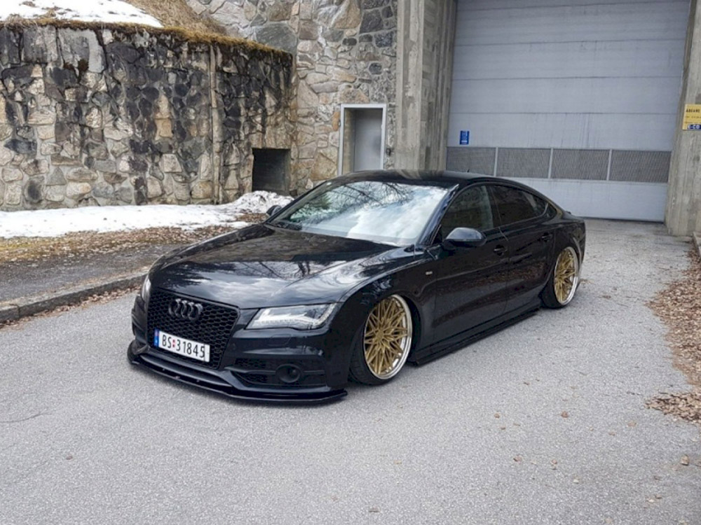 Maxton front splitter v2 audi s7/a7 s-line c7 (2010-2014) 2 Maxton front splitter v2 audi s7/a7 s-line c7 (2010-2014) - image 2