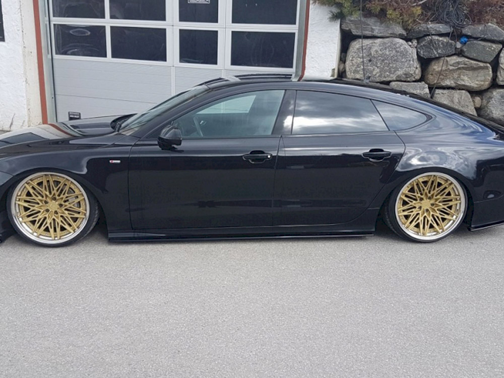 Maxton side skirts diffusers audi s7 / a7 s-line c7 2 Maxton side skirts diffusers audi s7 / a7 s-line c7 - image 2