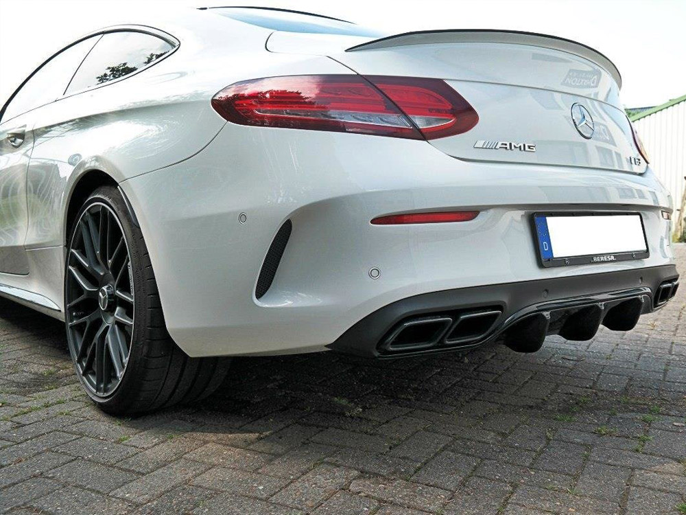 Maxton rear valance mercedes c205 63 amg coupe (2016-2018) 2 Maxton rear valance mercedes c205 63 amg coupe (2016-2018) - image 2