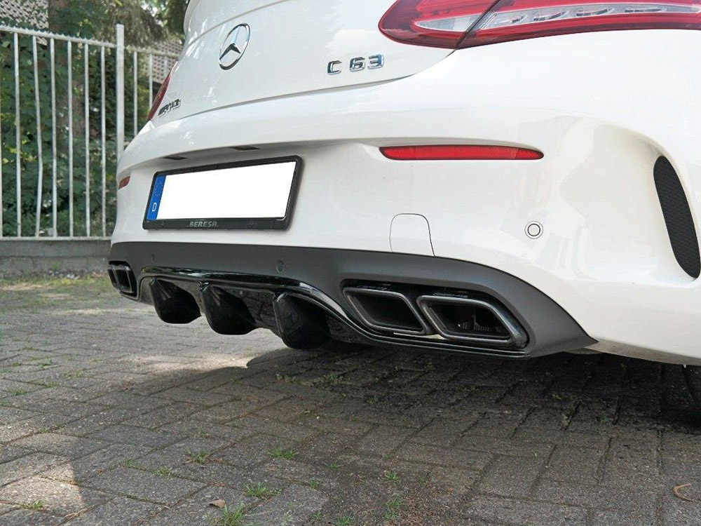 Maxton rear valance mercedes c205 63 amg coupe (2016-2018) 4 Maxton rear valance mercedes c205 63 amg coupe (2016-2018) - image 4