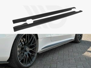 Maxton Side Skirts Splitters Mercedes C-Class C205 63 AMG Coupe (2016-2018)