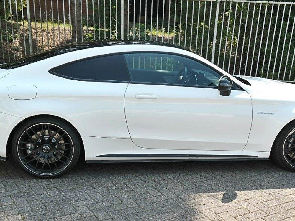 Maxton side skirts splitters mercedes c-class c205 63 amg coupe (2016-2018) 2 Maxton side skirts splitters mercedes c-class c205 63 amg coupe (2016-2018) - image 2