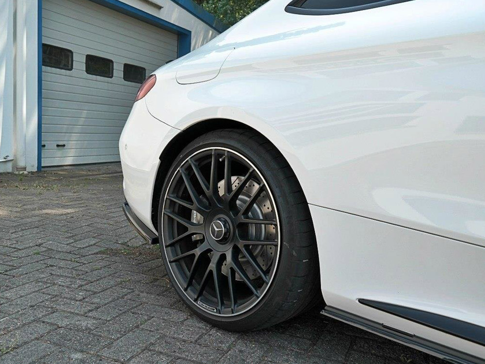 Maxton rear side splitters mercedes c205 c63 amg coupe (2016-2018) 4 Maxton rear side splitters mercedes c205 c63 amg coupe (2016-2018) - image 4