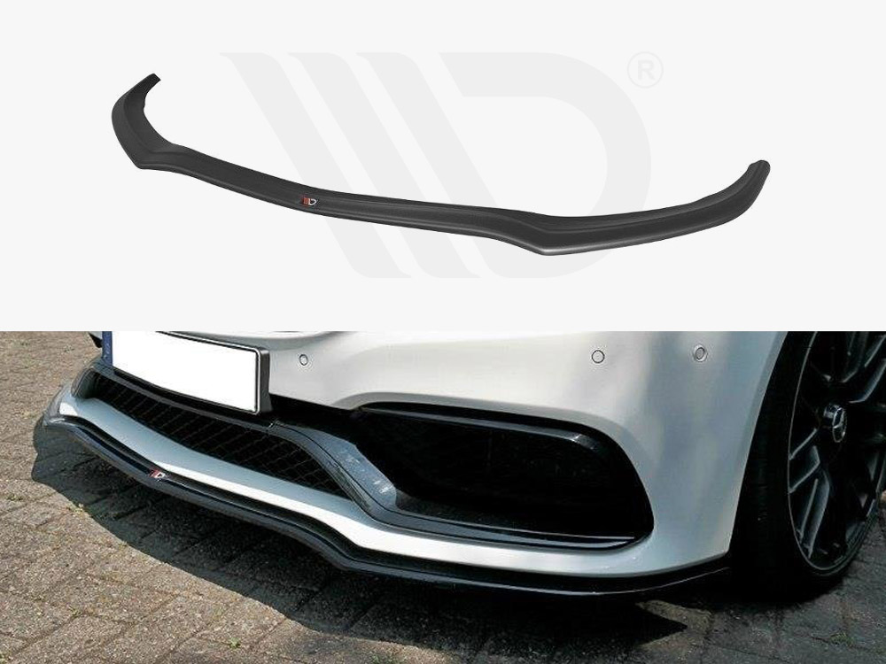 Maxton front splitter v1 mercedes c-class c205 63 amg coupe 1 Maxton front splitter v1 mercedes c-class c205 63 amg coupe
