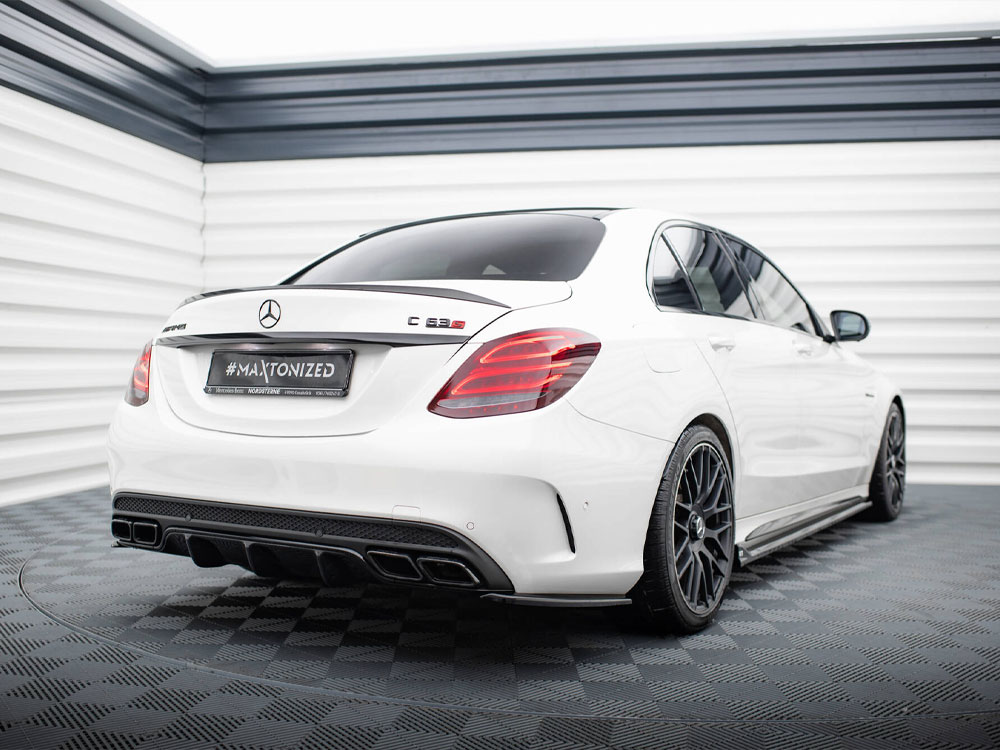 Maxton rear side splitters mercedes-amg c63 saloon/estate (w205/s205) 2 Maxton rear side splitters mercedes-amg c63 saloon/estate (w205/s205) - image 2