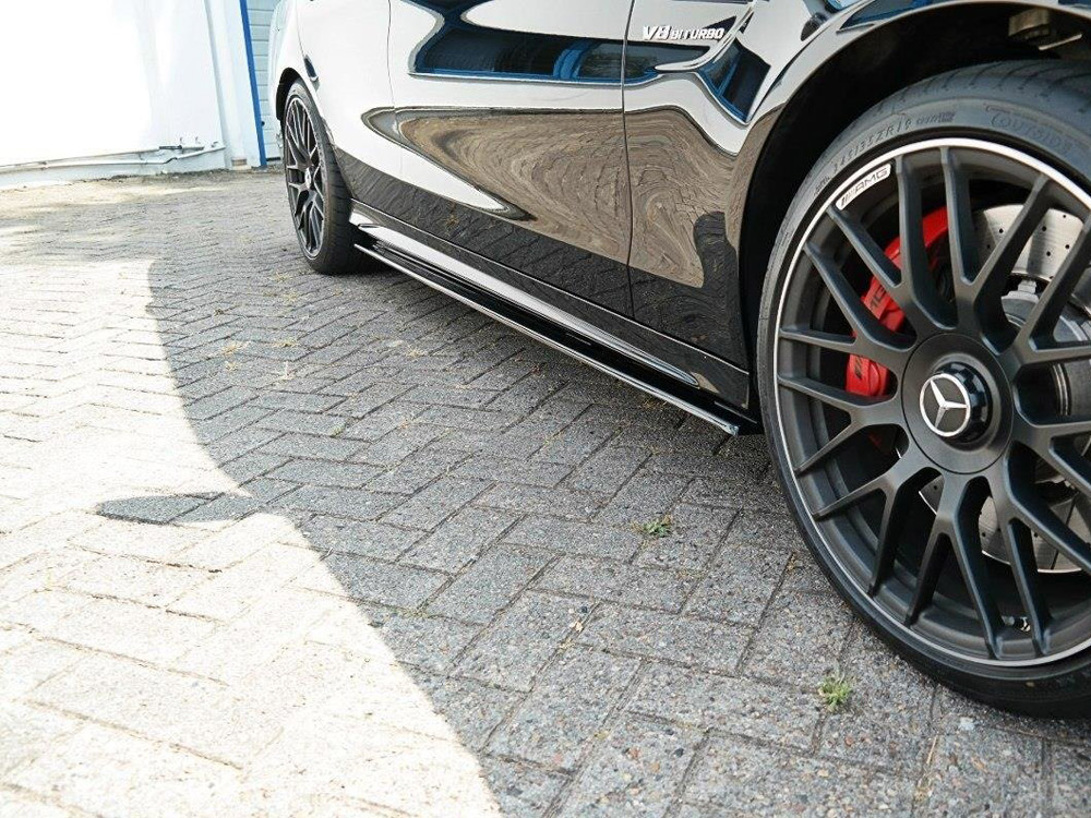 Maxton side skirts diffusers v1 mercedes-amg c63 saloon/estate w205/s205 2 Maxton side skirts diffusers v1 mercedes-amg c63 saloon/estate w205/s205 - image 2