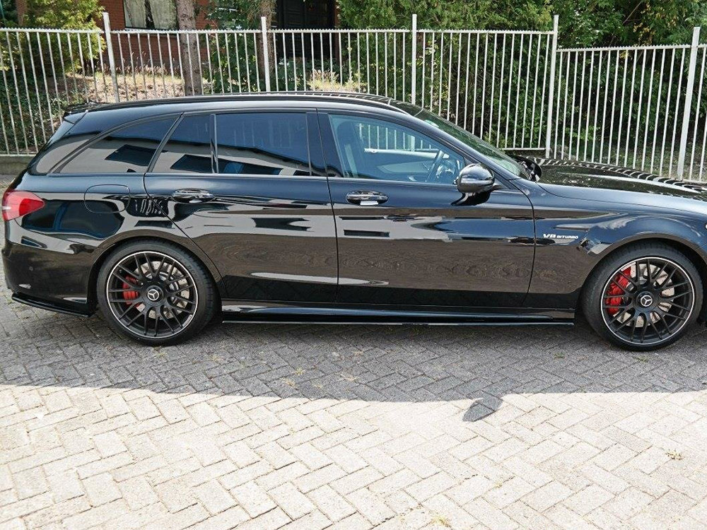 Maxton side skirts diffusers v1 mercedes-amg c63 saloon/estate w205/s205 4 Maxton side skirts diffusers v1 mercedes-amg c63 saloon/estate w205/s205 - image 4
