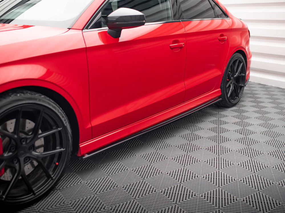 Maxton side skirts diffusers v1 audi s3/a3 s-line 8v/8v facelift models saloon (2013-2020) 3 Maxton side skirts diffusers v1 audi s3/a3 s-line 8v/8v facelift models saloon (2013-2020) - image 3