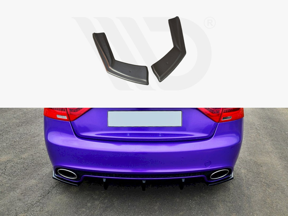 Maxton rear side splitters audi rs5 8t / 8t facelift models 1 Maxton rear side splitters audi rs5 8t / 8t facelift models