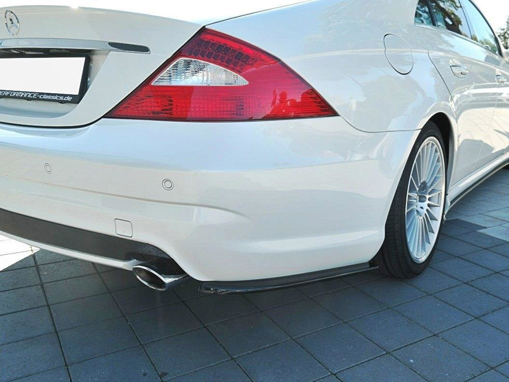 Maxton rear side splitters mercedes cls c219 55 amg (2004-2006) 2 Maxton rear side splitters mercedes cls c219 55 amg (2004-2006) - image 2