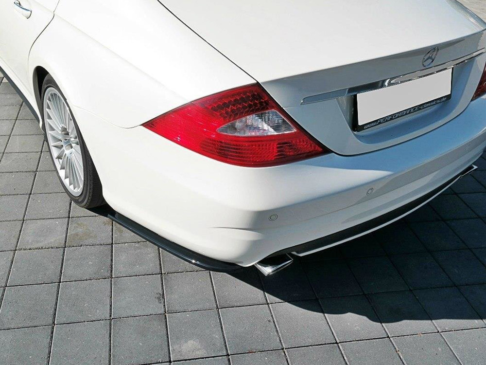 Maxton rear side splitters mercedes cls c219 55 amg (2004-2006) 3 Maxton rear side splitters mercedes cls c219 55 amg (2004-2006) - image 3