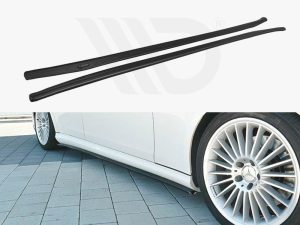 Maxton Side Skirts Diffusers Mercedes CLS C219 55 AMG (2004-2006)