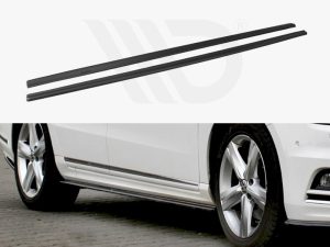 Maxton Side Skirts Diffusers Volkswagen Passat R-Line B7