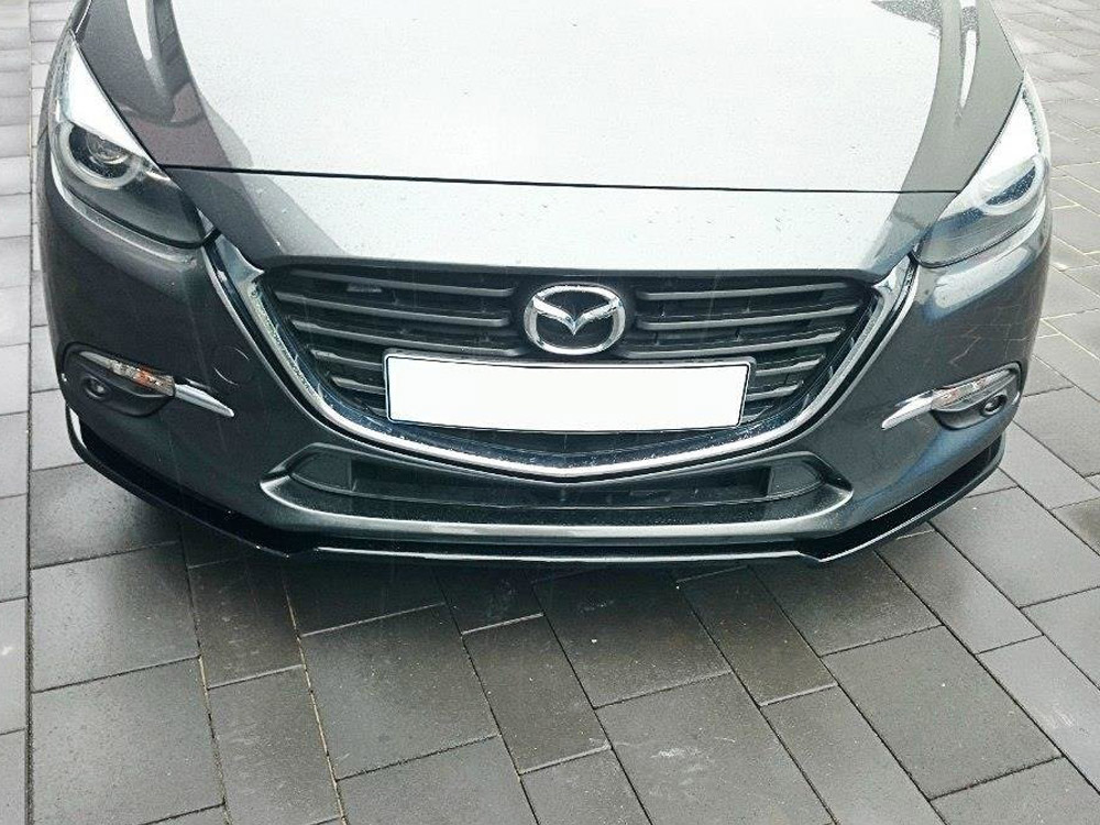 Maxton front splitter v1 mazda 3 mk3 facelift models 3 Maxton front splitter v1 mazda 3 mk3 facelift models - image 3