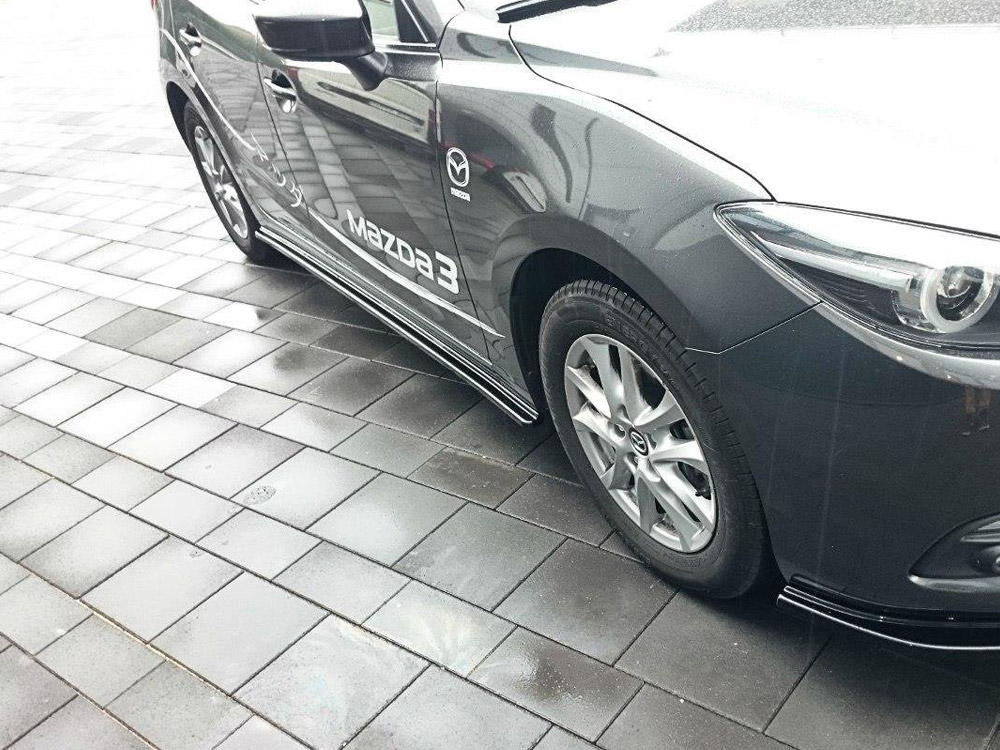 Maxton side skirts diffusers mazda 3 mk3 2 Maxton side skirts diffusers mazda 3 mk3 - image 2