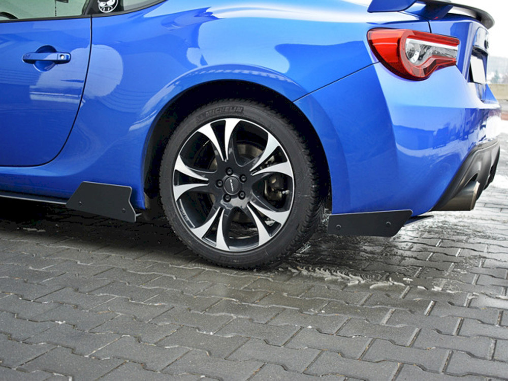 Maxton racing rear side splitters subaru brz mk1 / mk1 facelift models 2 Maxton racing rear side splitters subaru brz mk1 / mk1 facelift models - image 2