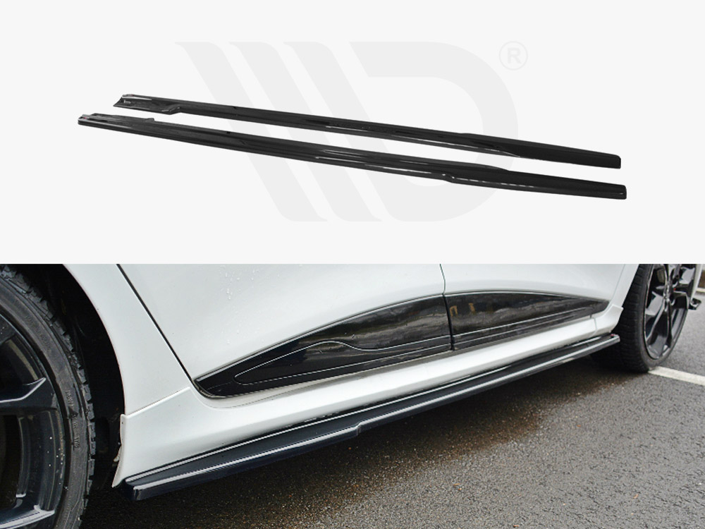 Maxton side skirts splitters renault clio mk4 rs (2013-2019) 1 Maxton side skirts splitters renault clio mk4 rs (2013-2019)