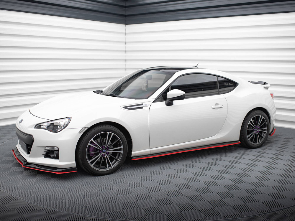 Maxton side skirts diffusers v2 subaru brz mk1 / mk1 facelift / toyota gt86 facelift models 2 Maxton side skirts diffusers v2 subaru brz mk1 / mk1 facelift / toyota gt86 facelift models - image 2
