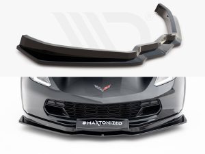 Maxton Front Splitter V1 Chevrolet Corvette C7