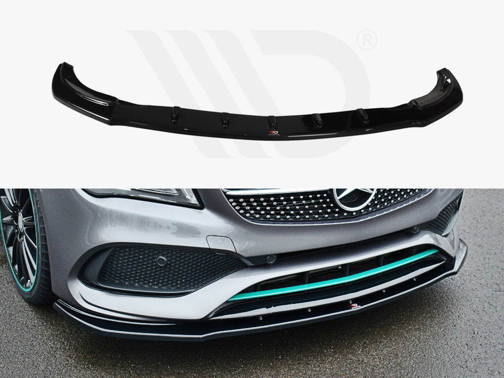 Maxton front splitter v1 mercedes-benz cla c117 amg-line facelift models 1 Maxton front splitter v1 mercedes-benz cla c117 amg-line facelift models
