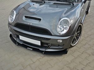Maxton Front Racing Splitter Mini Cooper S JCW R53 (2003-2006)