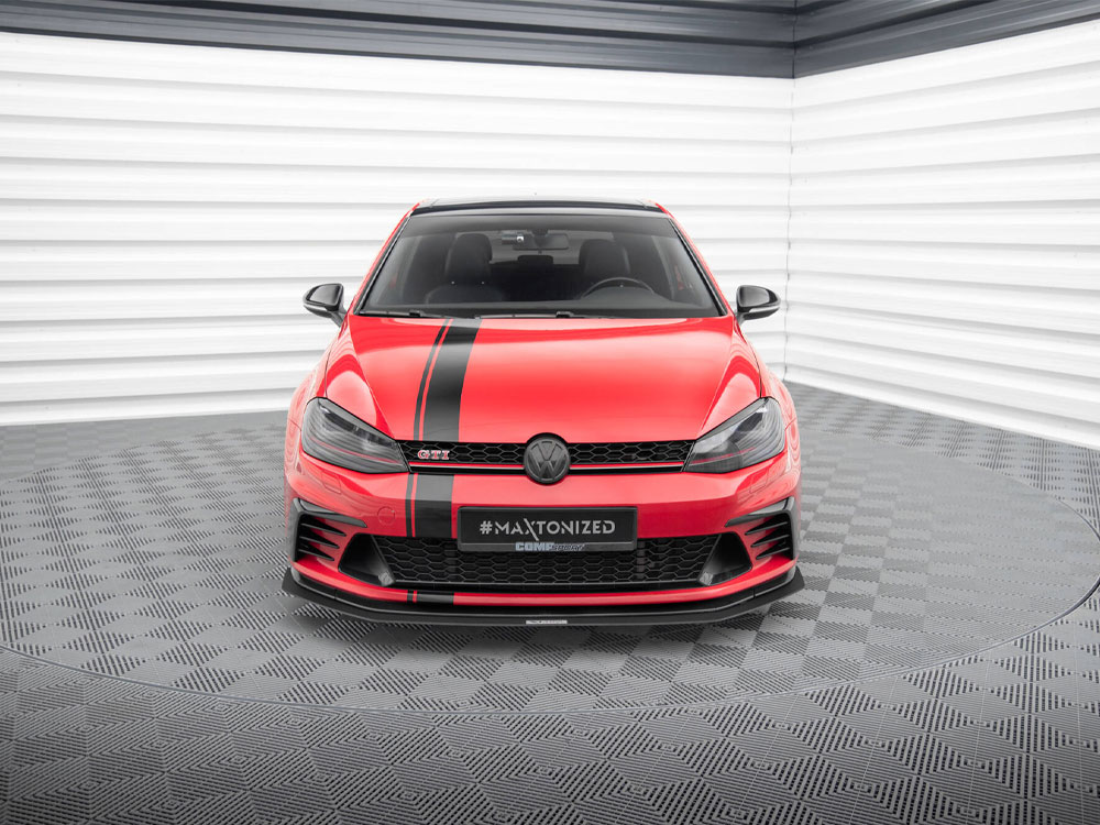 Maxton front racing splitter vw golf gti mk7 clubsport 2 Maxton front racing splitter vw golf gti mk7 clubsport - image 2