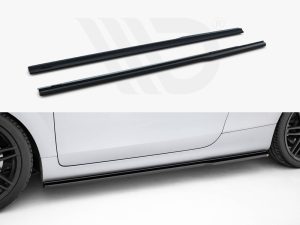 Maxton Side Skirts Diffusers V1 Audi TT S / TT S-Line 8J Facelift Models