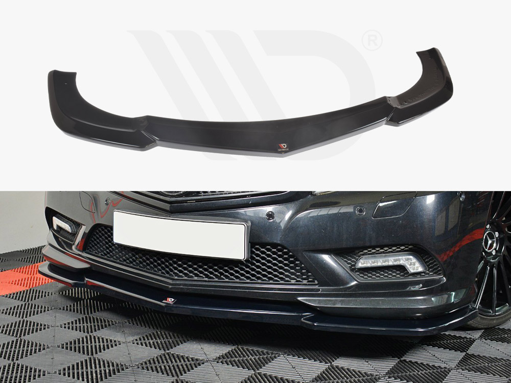 Maxton front splitter mercedes e-class w207 coupe amg line 1 Maxton front splitter mercedes e-class w207 coupe amg line