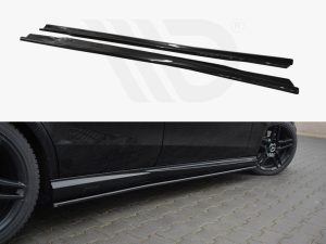 Maxton Side Skirts Splitters Mercedes E-Class W212 63 AMG (2009-2012)