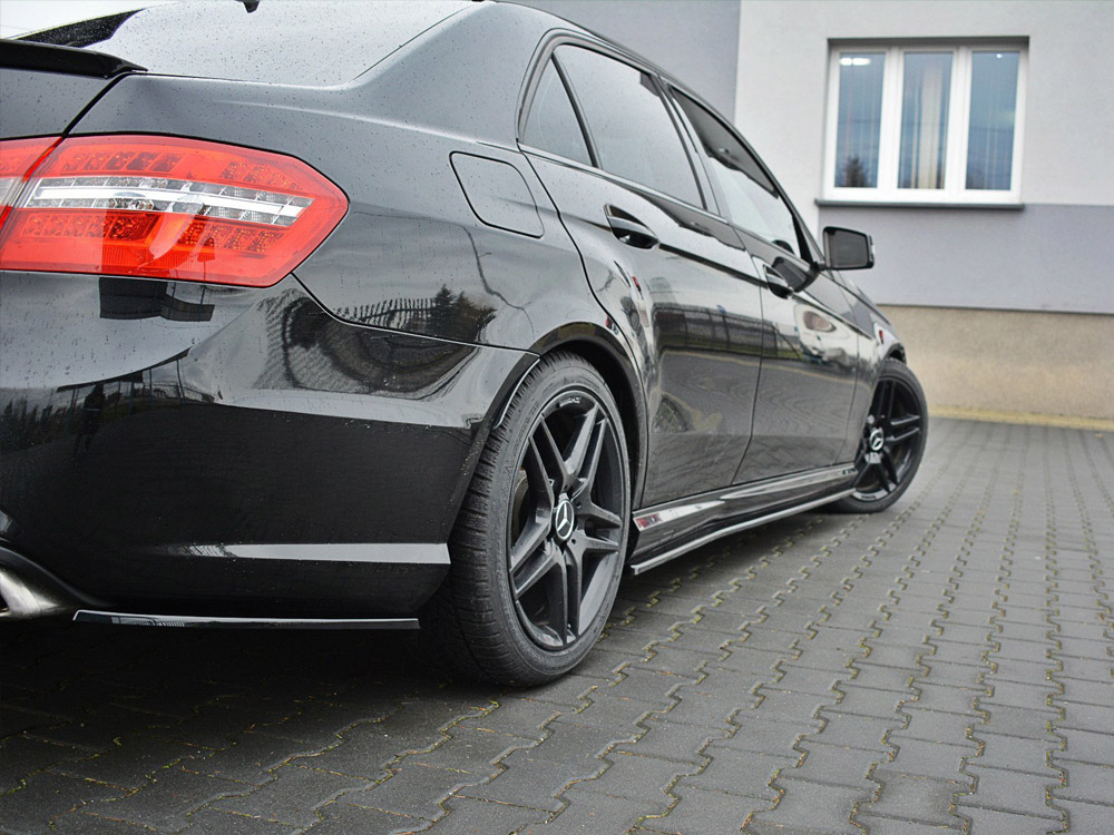 Maxton side skirts splitters mercedes e-class w212 63 amg (2009-2012) 2 Maxton side skirts splitters mercedes e-class w212 63 amg (2009-2012) - image 2