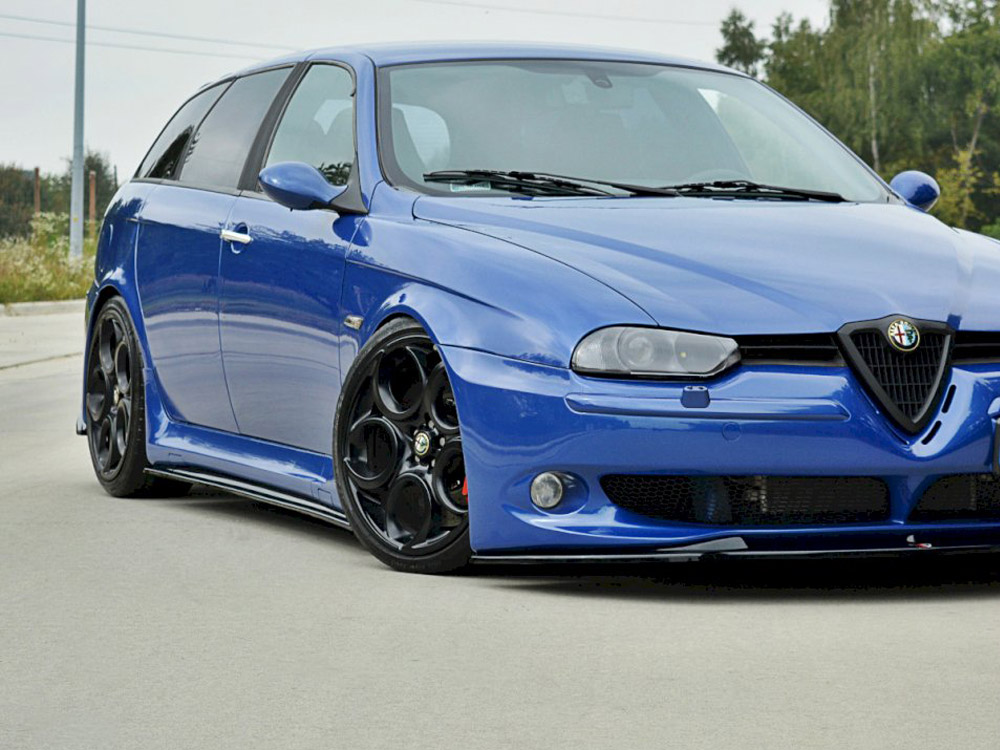Maxton side skirts splitters alfa romeo 156 gta (2002-2005) 2 Maxton side skirts splitters alfa romeo 156 gta (2002-2005) - image 2