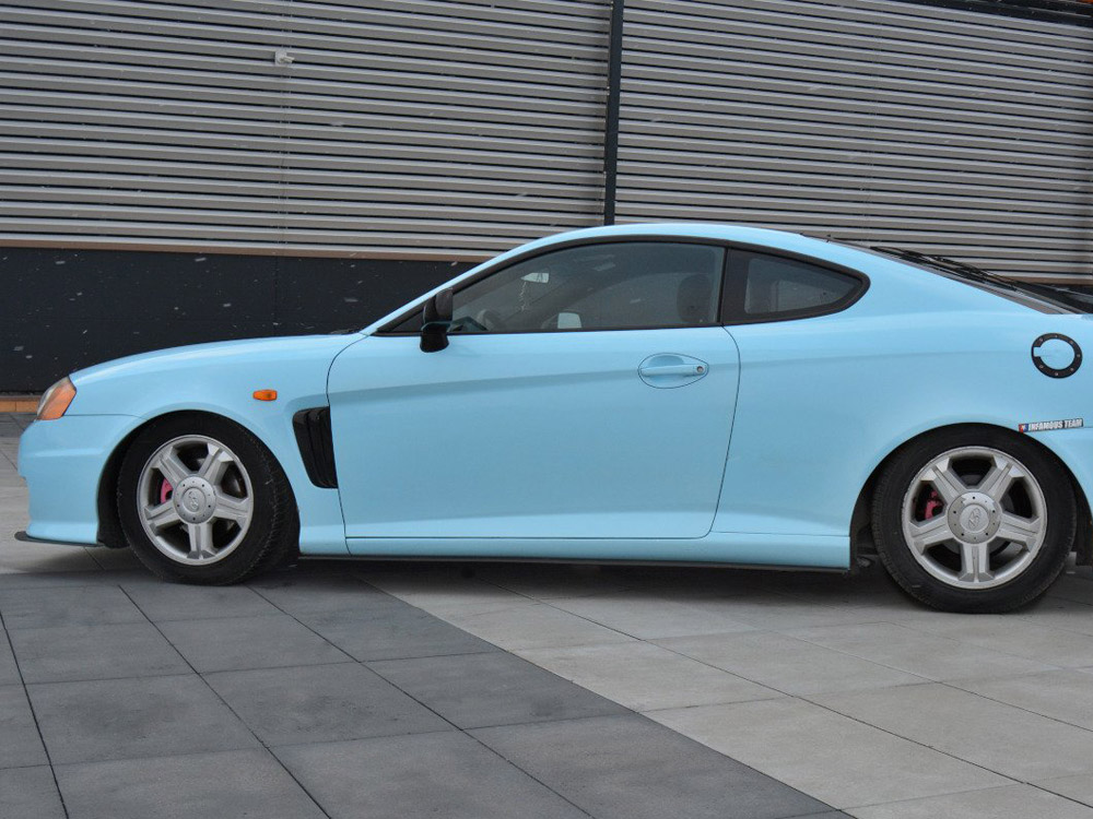 Maxton side skirts diffusers hyundai tiburon coupe mk2 facelift models (2005-2008) 4 Maxton side skirts diffusers hyundai tiburon coupe mk2 facelift models (2005-2008) - image 4