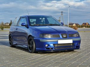 Maxton Front Splitter V1 Seat Ibiza Mk2 Cupra Facelift Models (1999-2002)