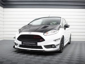Maxton Front Racing Splitter V3 Ford Fiesta ST Mk7 Facelift Models