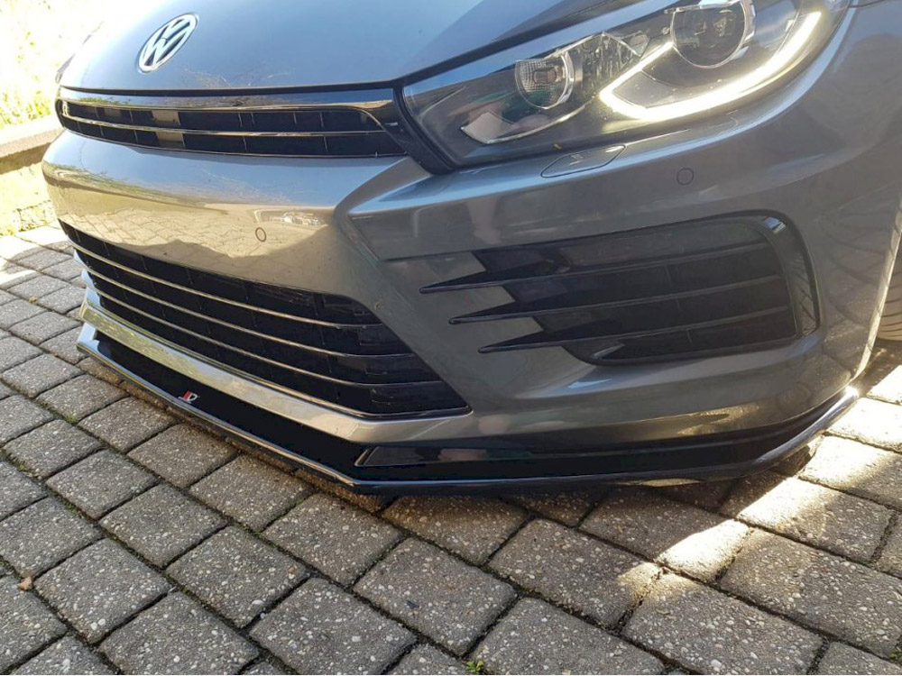 Maxton front splitter v1 volkswagen scirocco mk3 r facelift models (2014-2017) 3 Maxton front splitter v1 volkswagen scirocco mk3 r facelift models (2014-2017) - image 3
