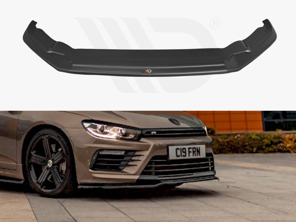Maxton front splitter v2 volkswagen scirocco mk3 r facelift models (2014-2017) 1 Maxton front splitter v2 volkswagen scirocco mk3 r facelift models (2014-2017)