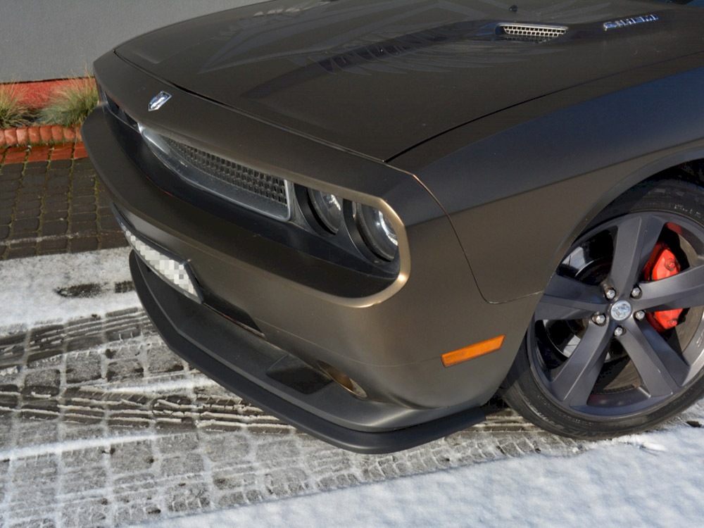 Maxton front splitter dodge challenger mk3 (phase 1) srt8 coupe 2 Maxton front splitter dodge challenger mk3 (phase 1) srt8 coupe - image 2