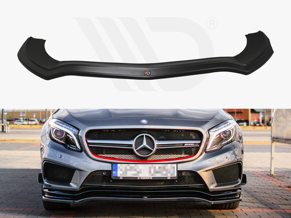 Maxton front splitter mercedes-benz gla 45 amg suv (x156) pre-facelift models (2014-2017) 1 Maxton front splitter mercedes-benz gla 45 amg suv (x156) pre-facelift models (2014-2017)