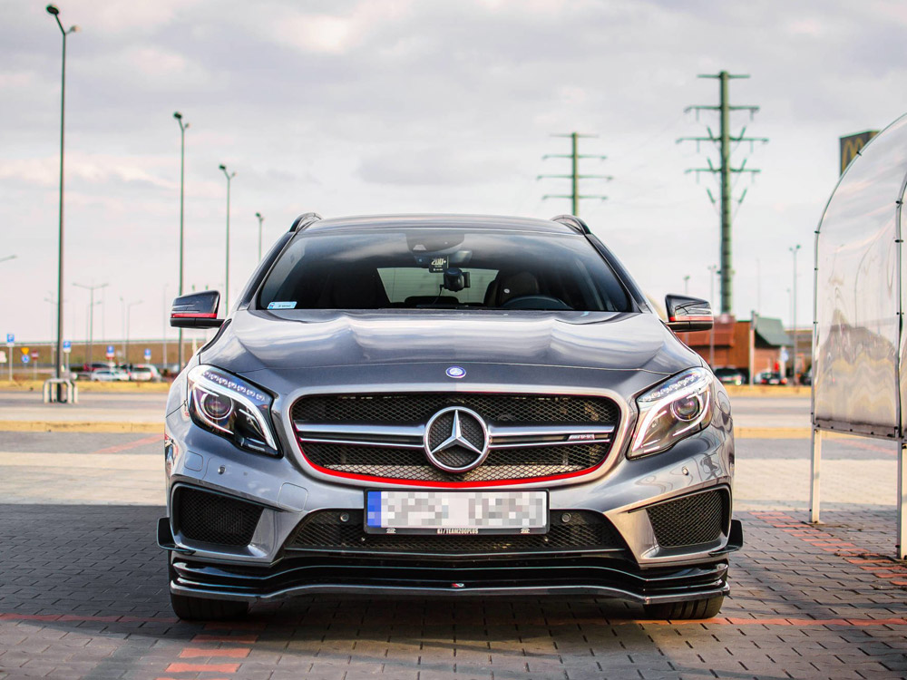 Maxton front splitter mercedes-benz gla 45 amg suv (x156) pre-facelift models (2014-2017) 2 Maxton front splitter mercedes-benz gla 45 amg suv (x156) pre-facelift models (2014-2017) - image 2