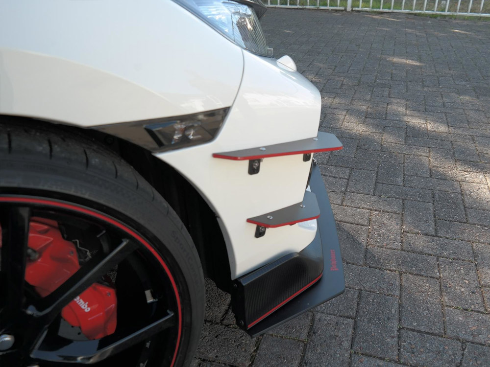 Maxton front canards honda civic type-r mk10 4 Maxton front canards honda civic type-r mk10 - image 4