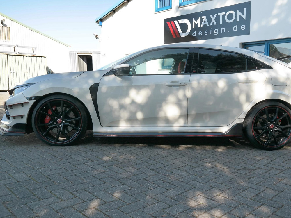 Maxton racing side skirts splitters honda civic type-r mk10 2 Maxton racing side skirts splitters honda civic type-r mk10 - image 2