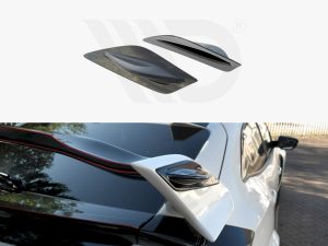 Maxton Wing (Main Spoiler) Side Extensions Honda Civic Mk10 Type-R