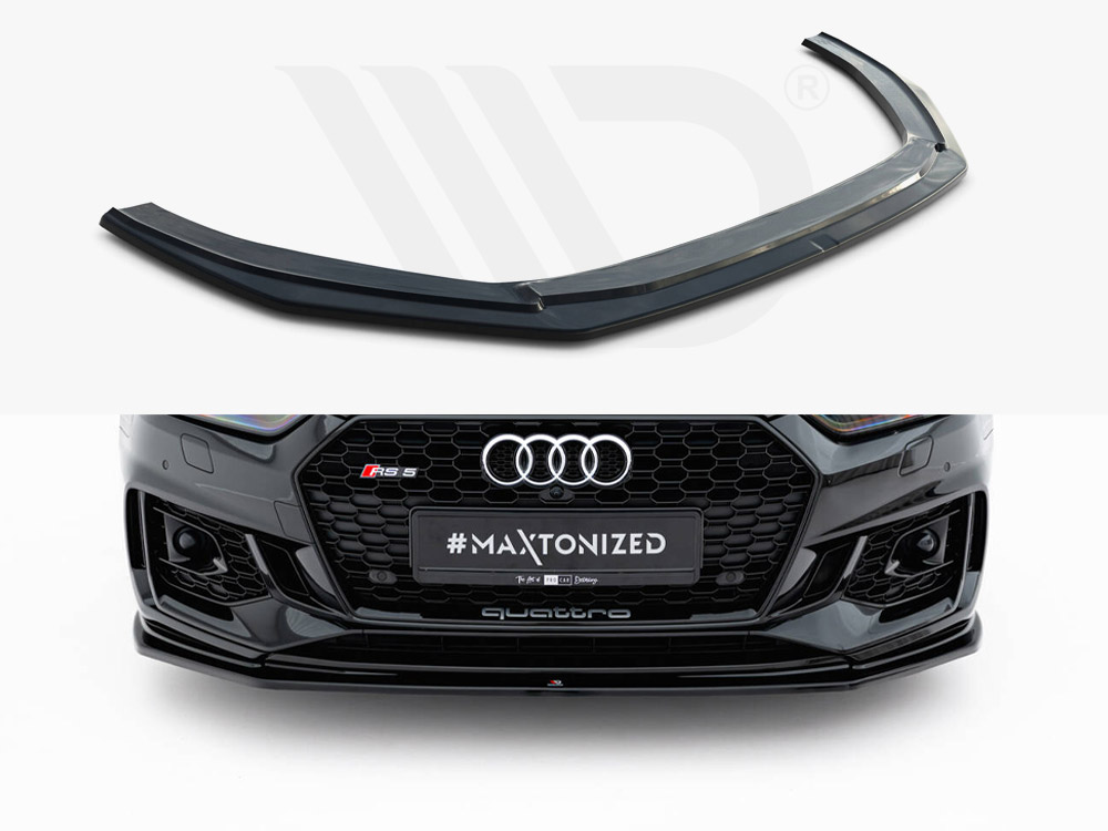 Maxton front splitter v2 audi rs5 coupe/sportback f5 1 Maxton front splitter v2 audi rs5 coupe/sportback f5