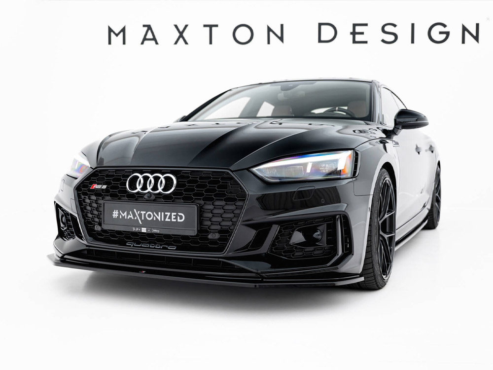 Maxton front splitter v2 audi rs5 coupe/sportback f5 2 Maxton front splitter v2 audi rs5 coupe/sportback f5 - image 2