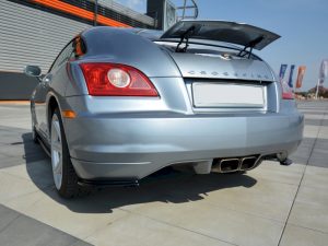 Maxton Rear Side Splitters Chrysler Crossfire (2003-2007)