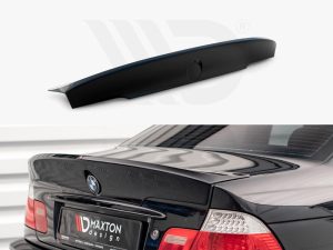 Maxton Rear Spoiler/Lid Extension BMW 3 Series E46 Coupe (Pre-Facelift) M3 CSL Look (Requires Painting)
